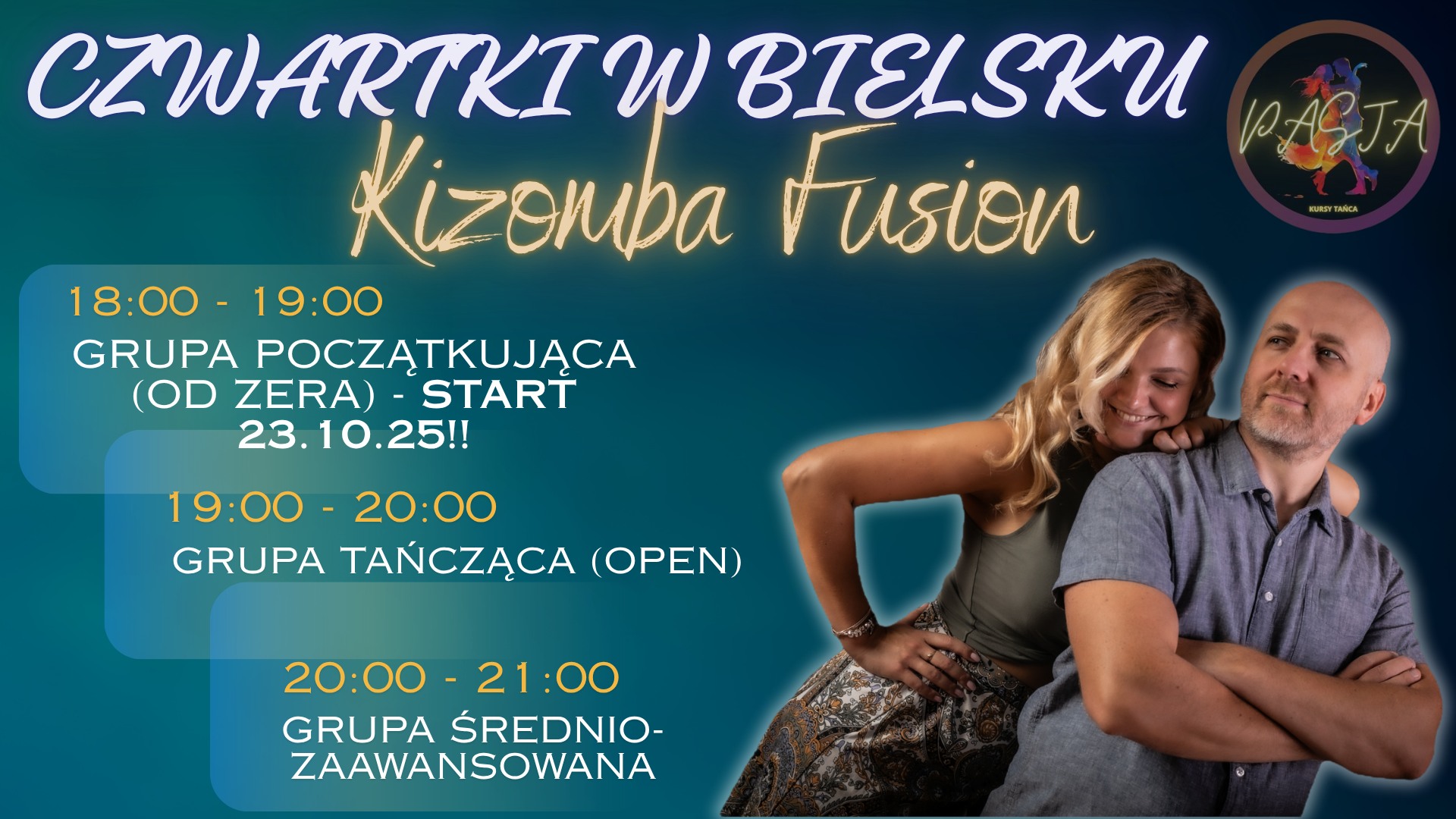 Już od 23.10.25 - Kizomba od podstaw!