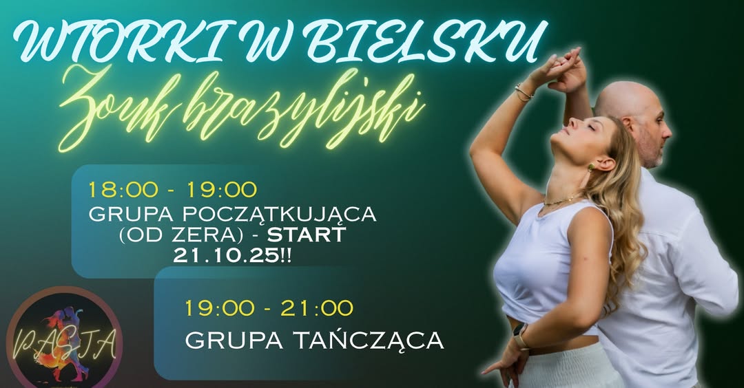 Już od 21.10.25 - Zouk od podstaw!